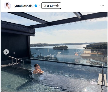 釈由美子のインスタグラムから