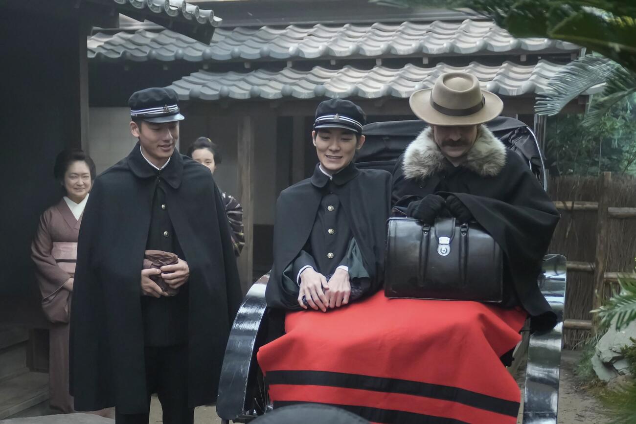 NHK連続テレビ小説「ばけばけ」の1場面（C）NHK