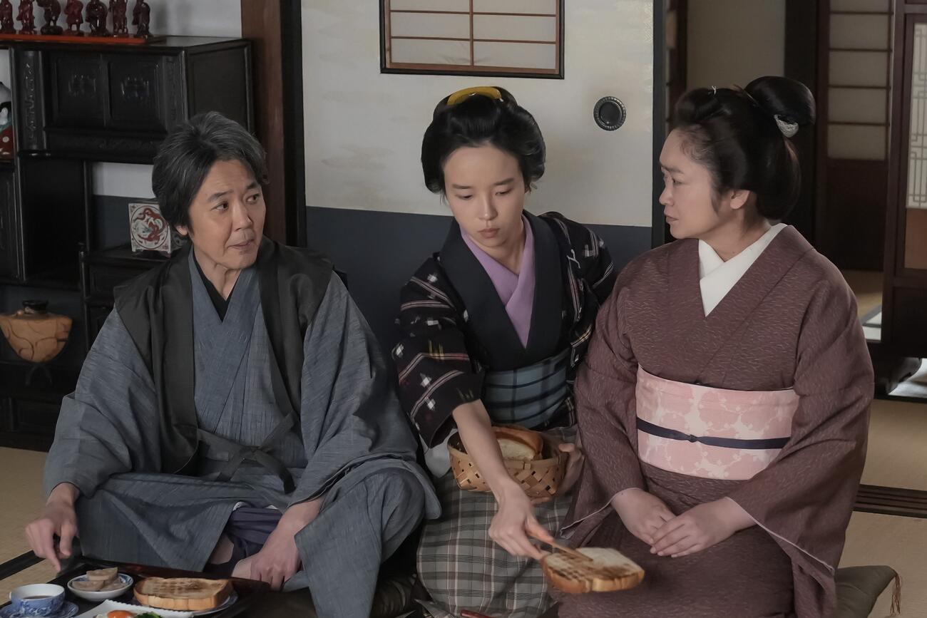NHK連続テレビ小説「ばけばけ」の1場面（C）NHK
