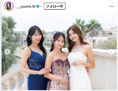 林ゆめのインスタグラムから