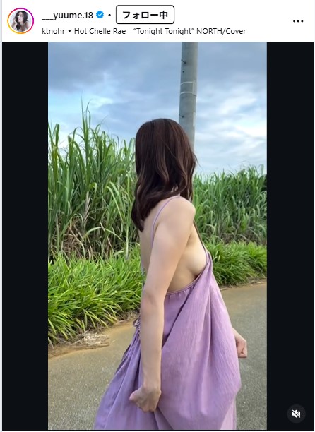 林ゆめのインスタグラムから