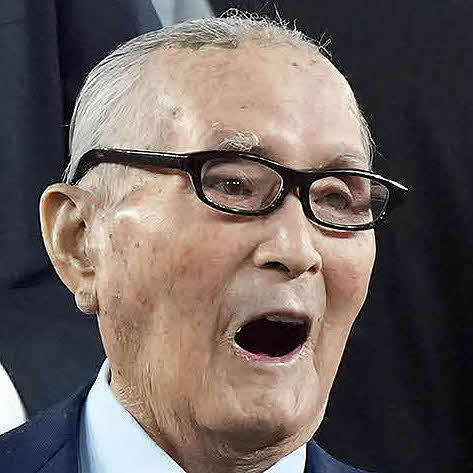 長嶋茂雄氏（2024年11月撮影）