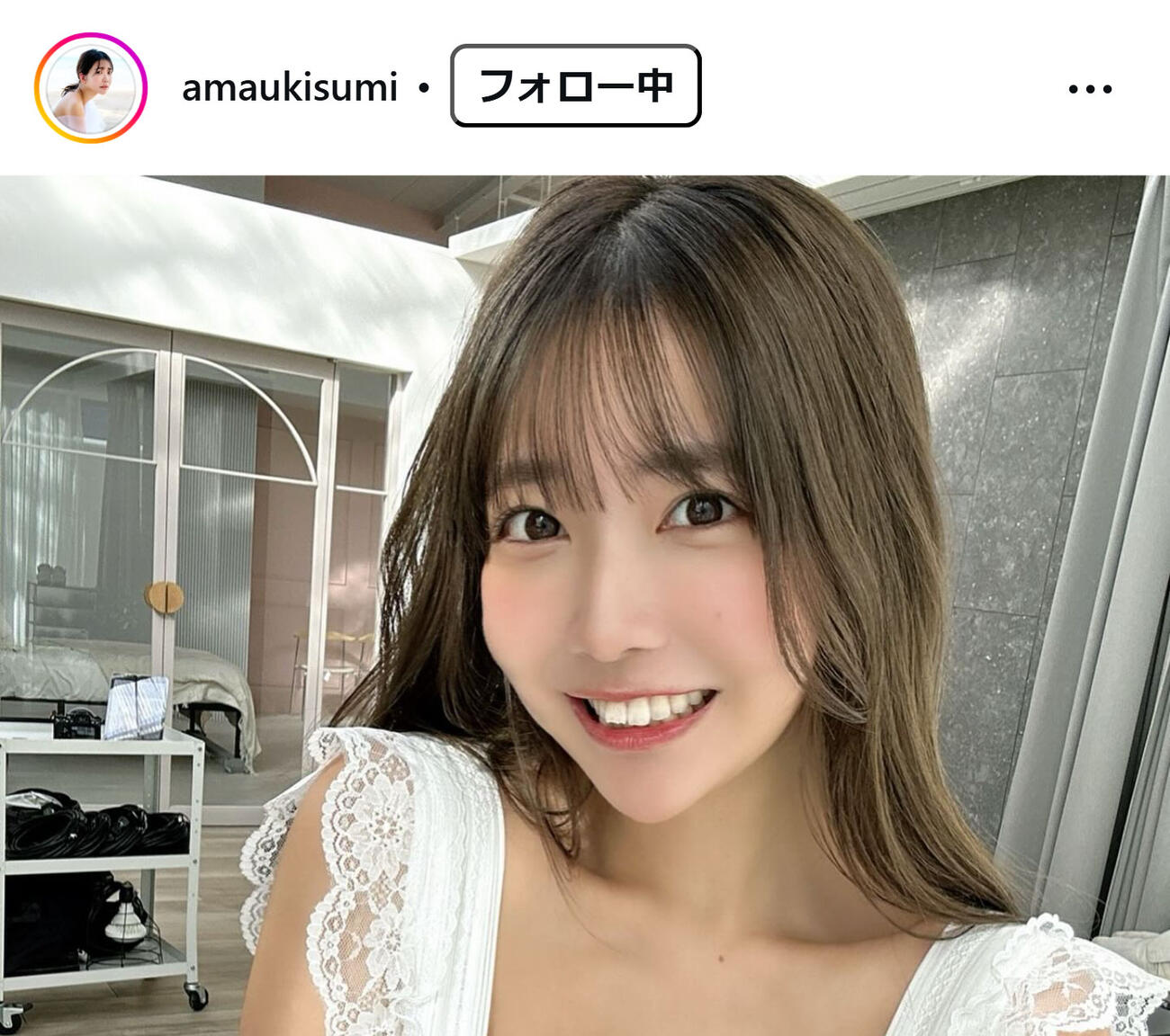 天羽希純のインスタグラムから