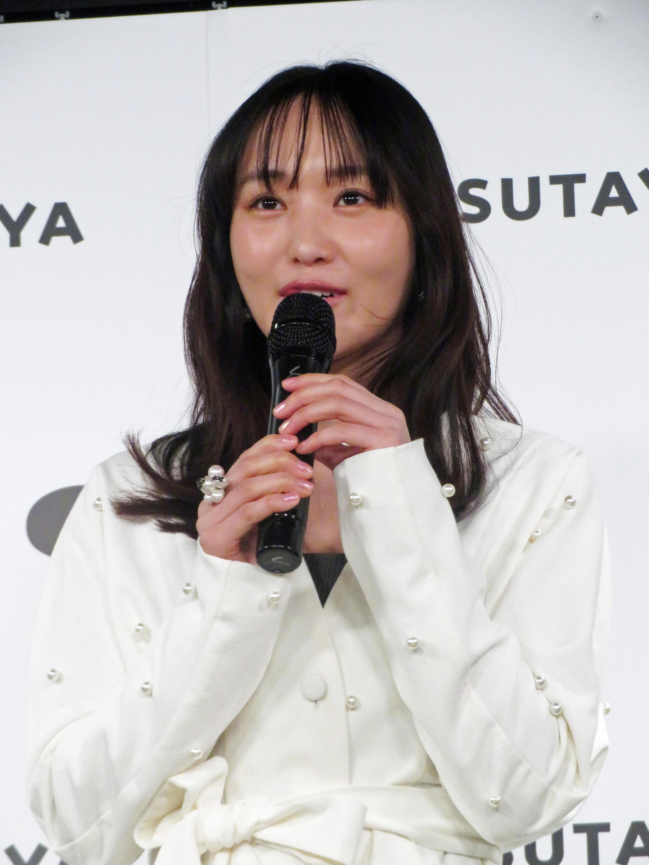 写真集「たびすがい」発売記念イベントに出席した菅井友香（撮影・川田和博）
