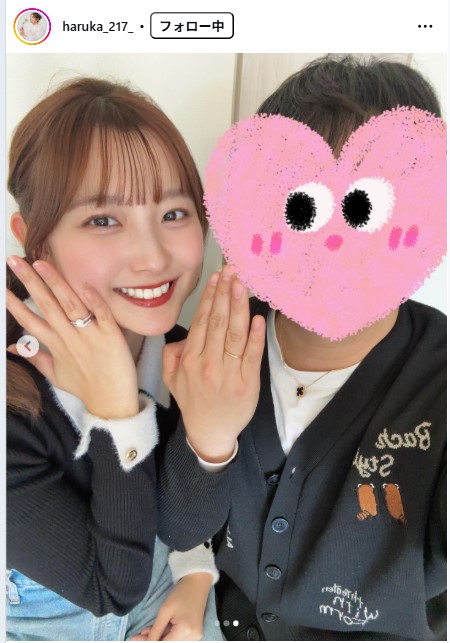 まつおはるかのインスタグラムから