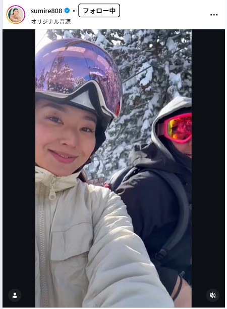すみれのインスタグラムから