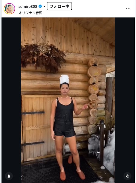 すみれのインスタグラムから