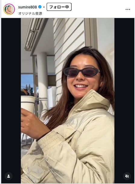 すみれのインスタグラムから