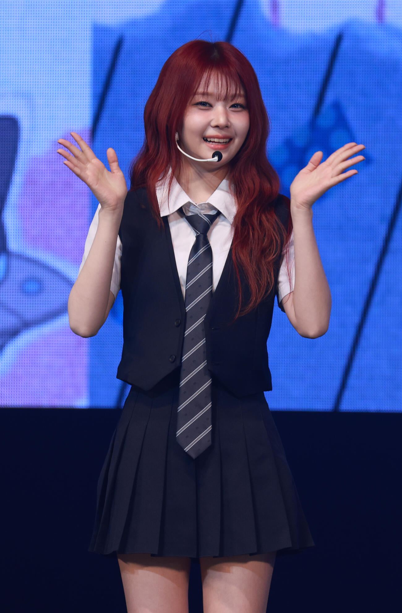 SAY MY NAMEのDOHEE（撮影・中島郁夫）