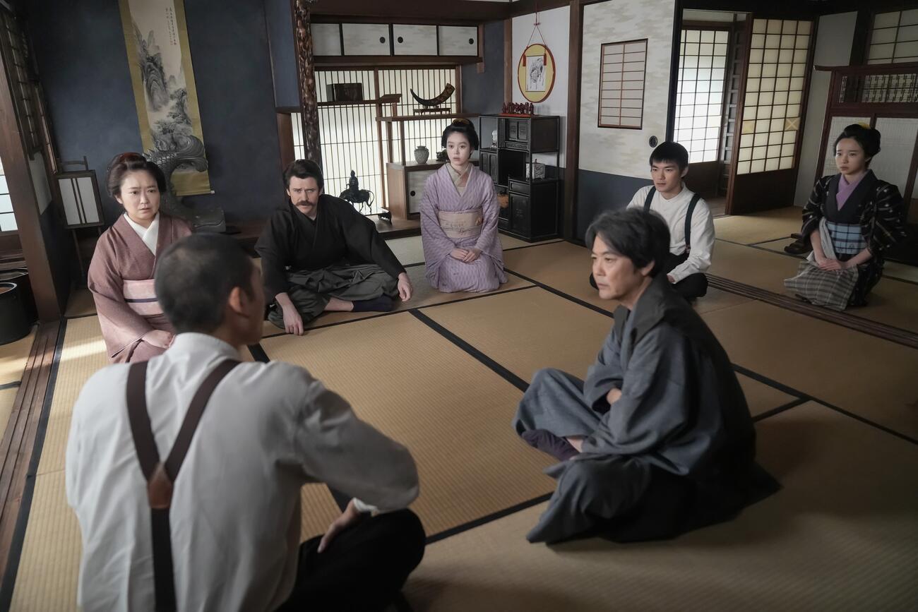 NHK連続テレビ小説「ばけばけ」の1場面（C）NHK