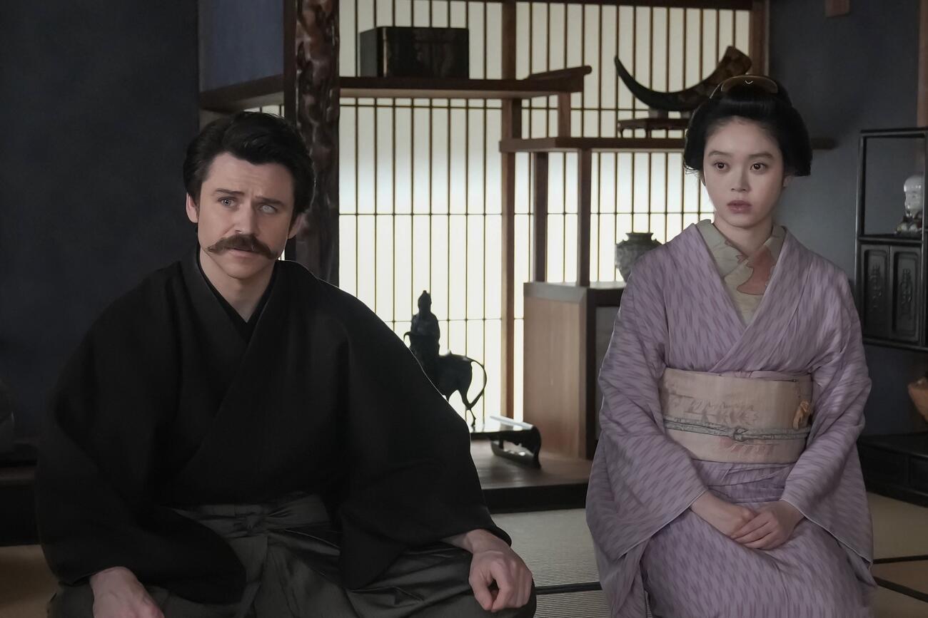 NHK連続テレビ小説「ばけばけ」の1場面（C）NHK
