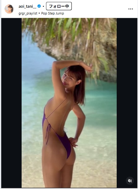 谷碧のインスタグラムから
