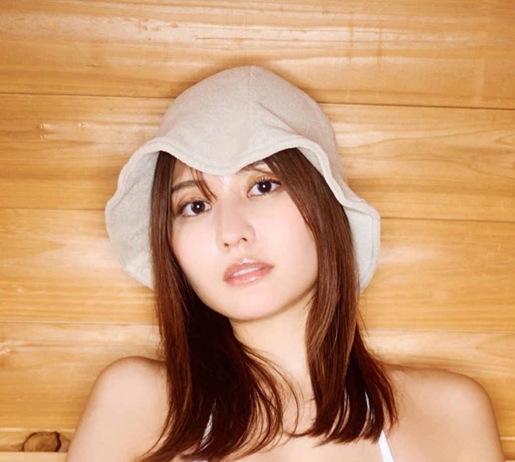 サウナ姿を披露した林ゆめ（林ゆめのインスタグラムから）