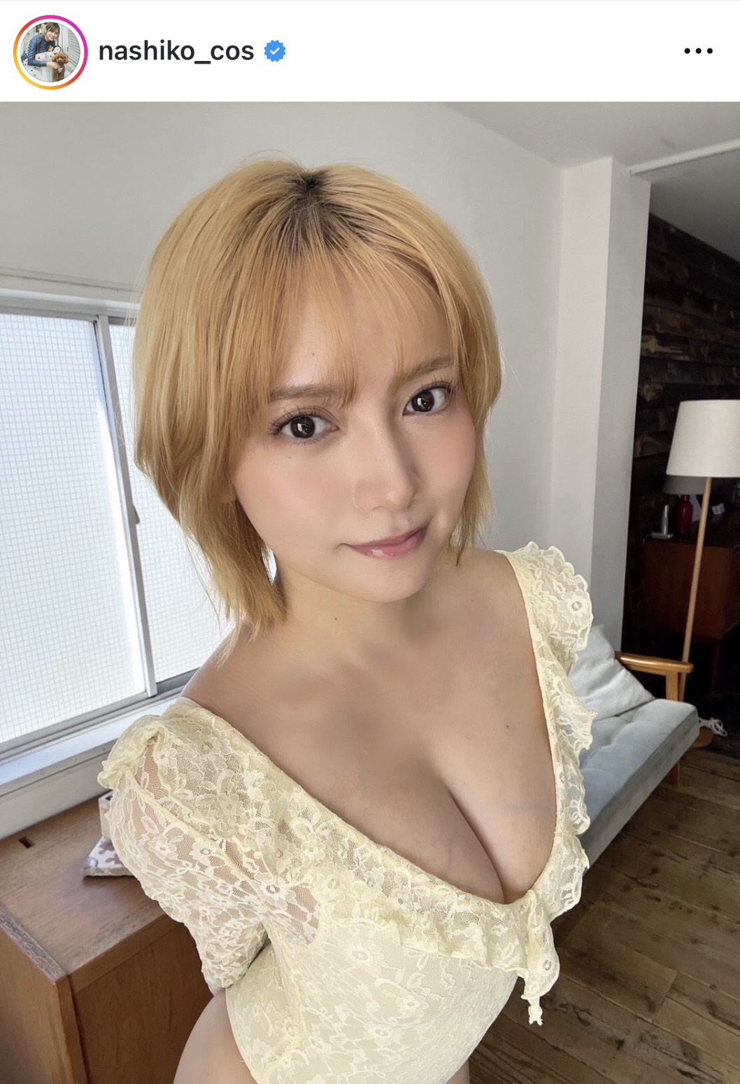 桃月なしこのインスタグラムから