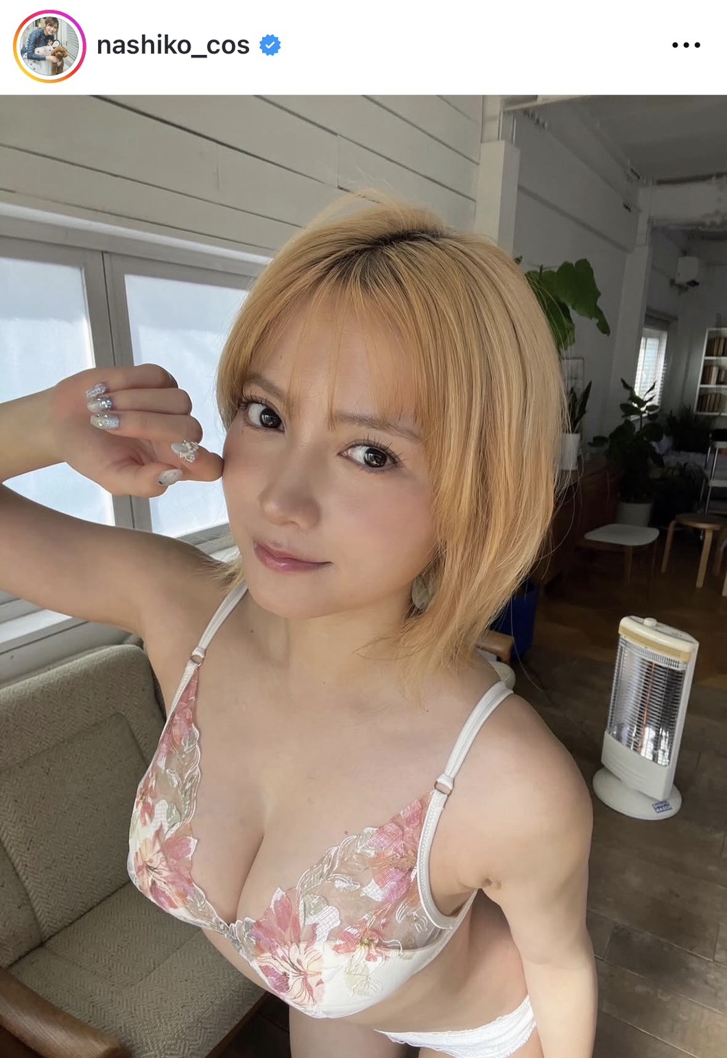 桃月なしこのインスタグラムから