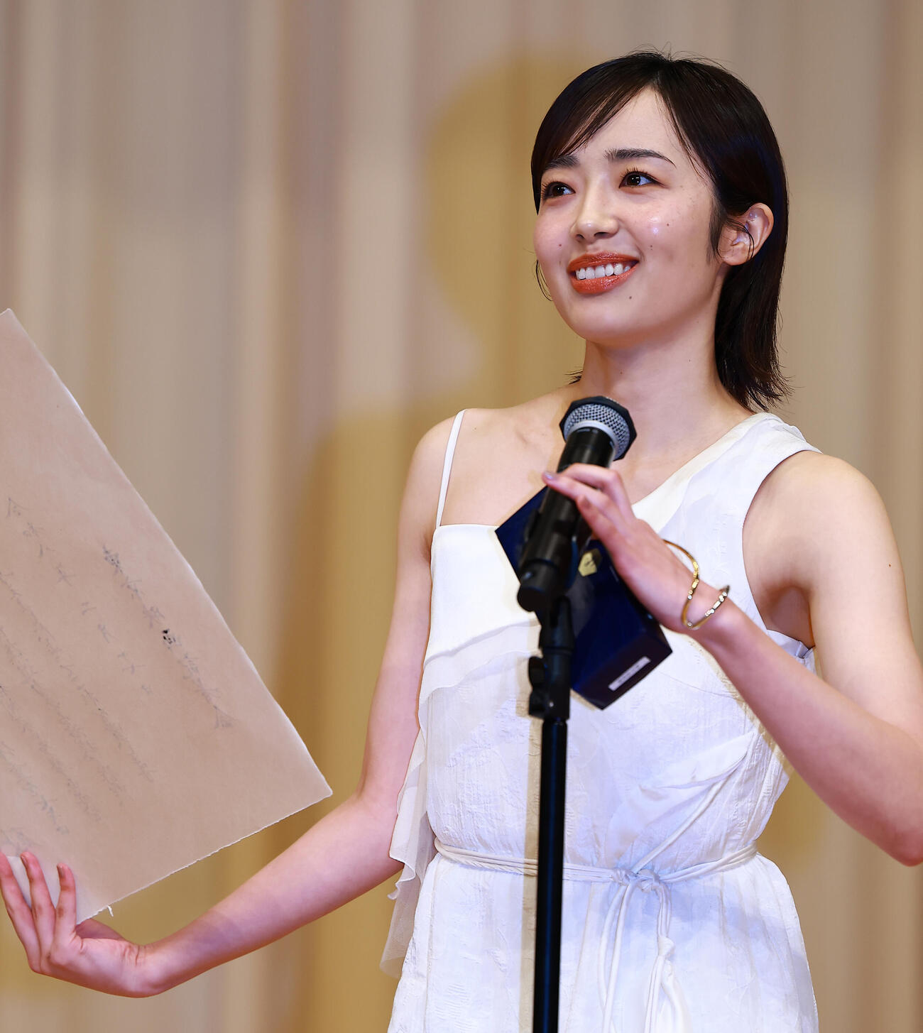 ブルーリボン賞助演女優賞の森田望智（撮影・野上伸悟）