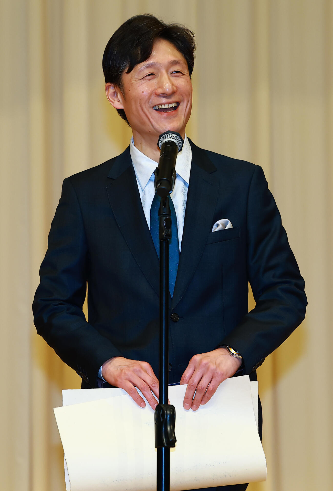 「国宝」でブルーリボン賞作品賞を受賞した李相日監督（撮影・野上伸悟）