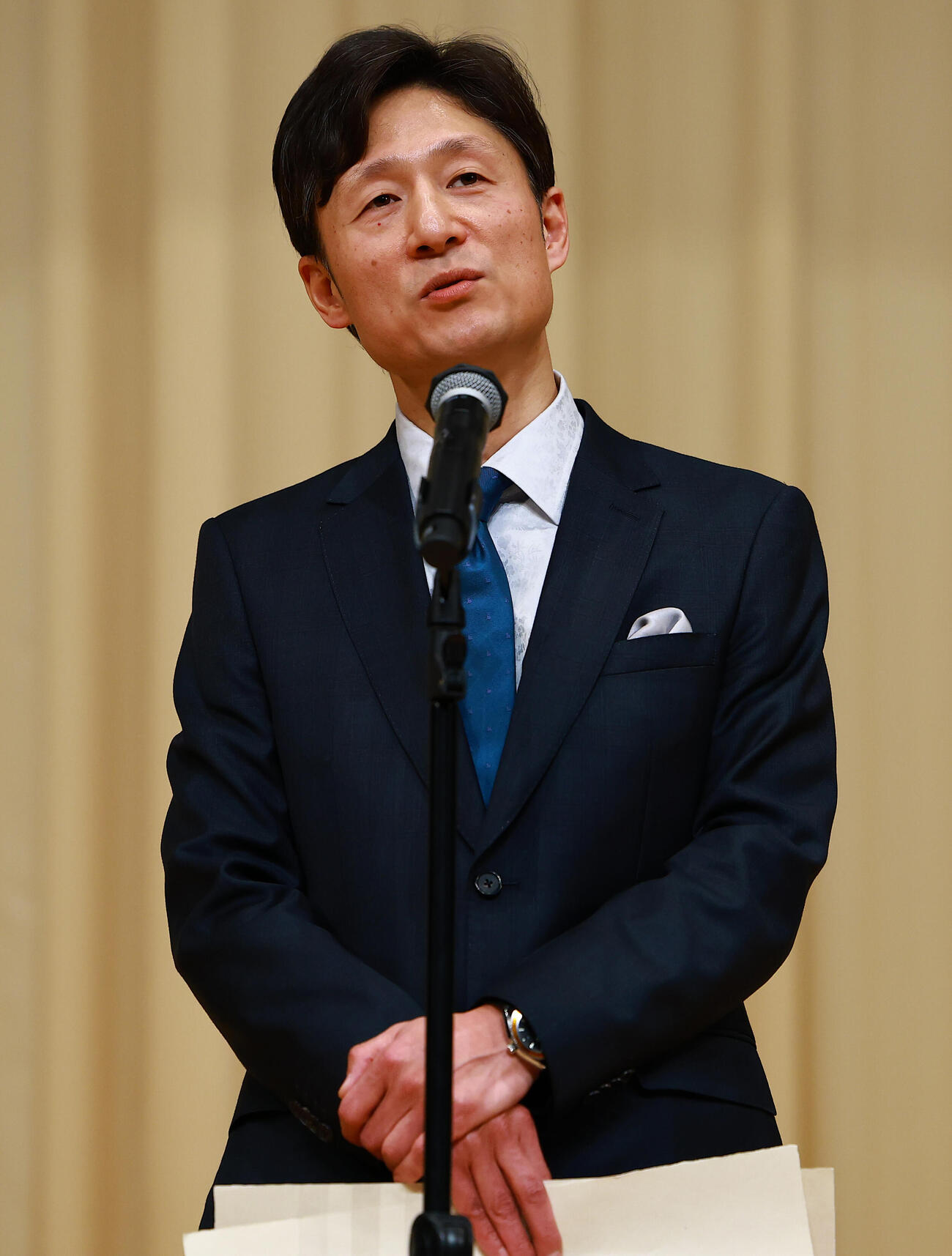 「国宝」でブルーリボン賞作品賞を受賞した李相日監督（撮影・野上伸悟）