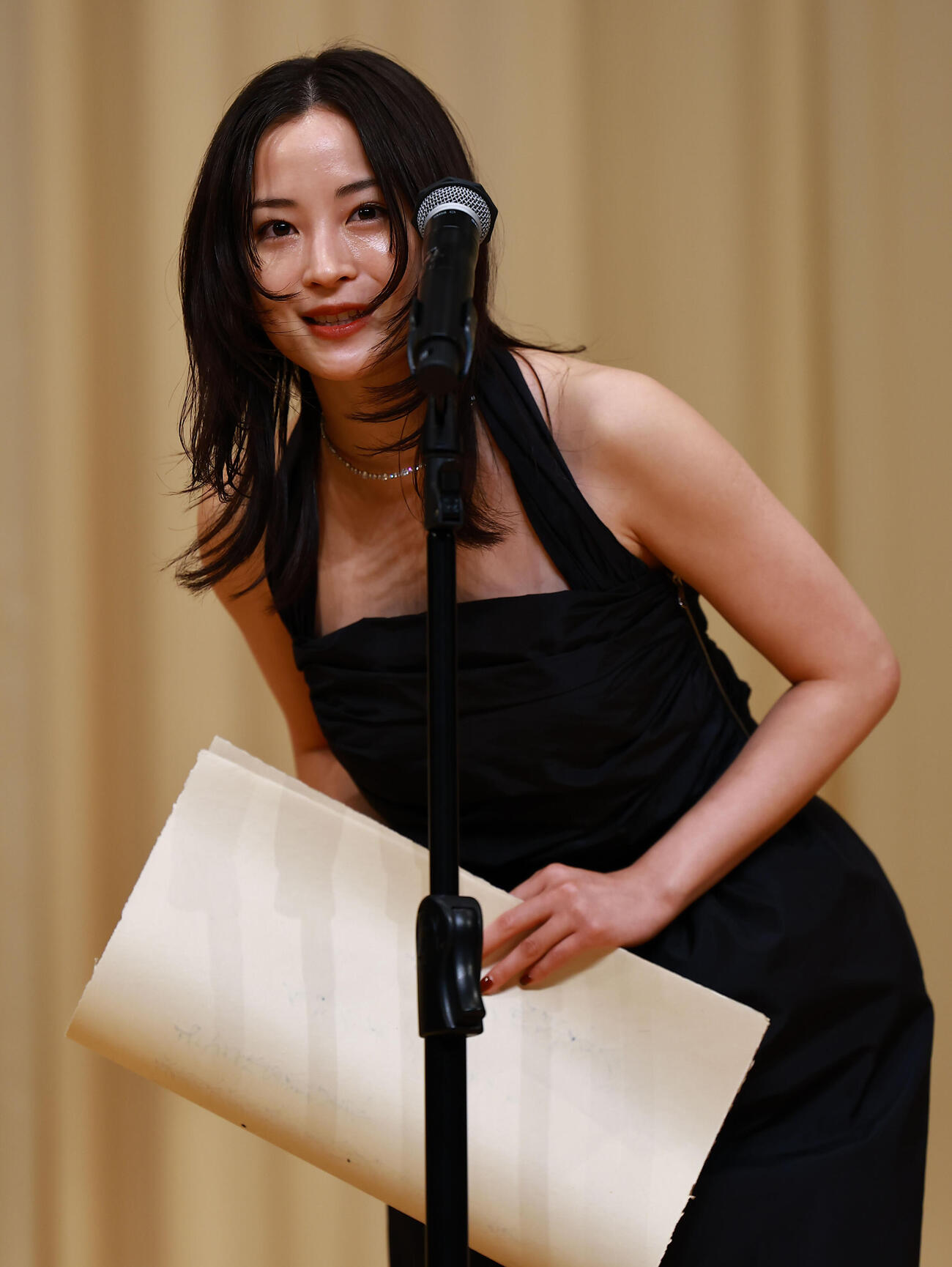 主演女優賞の広瀬すず（撮影・野上伸悟）