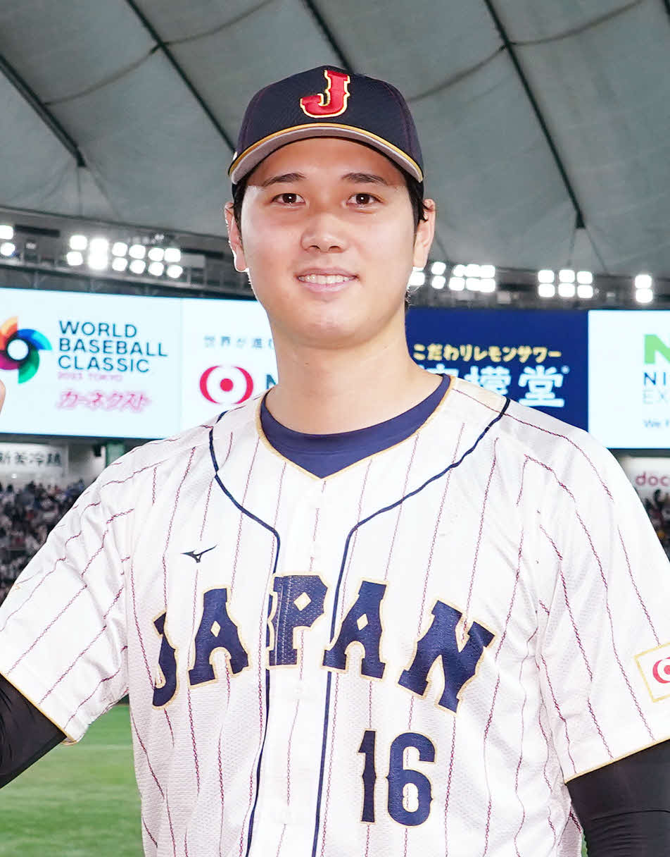 大谷翔平（23年3月撮影）
