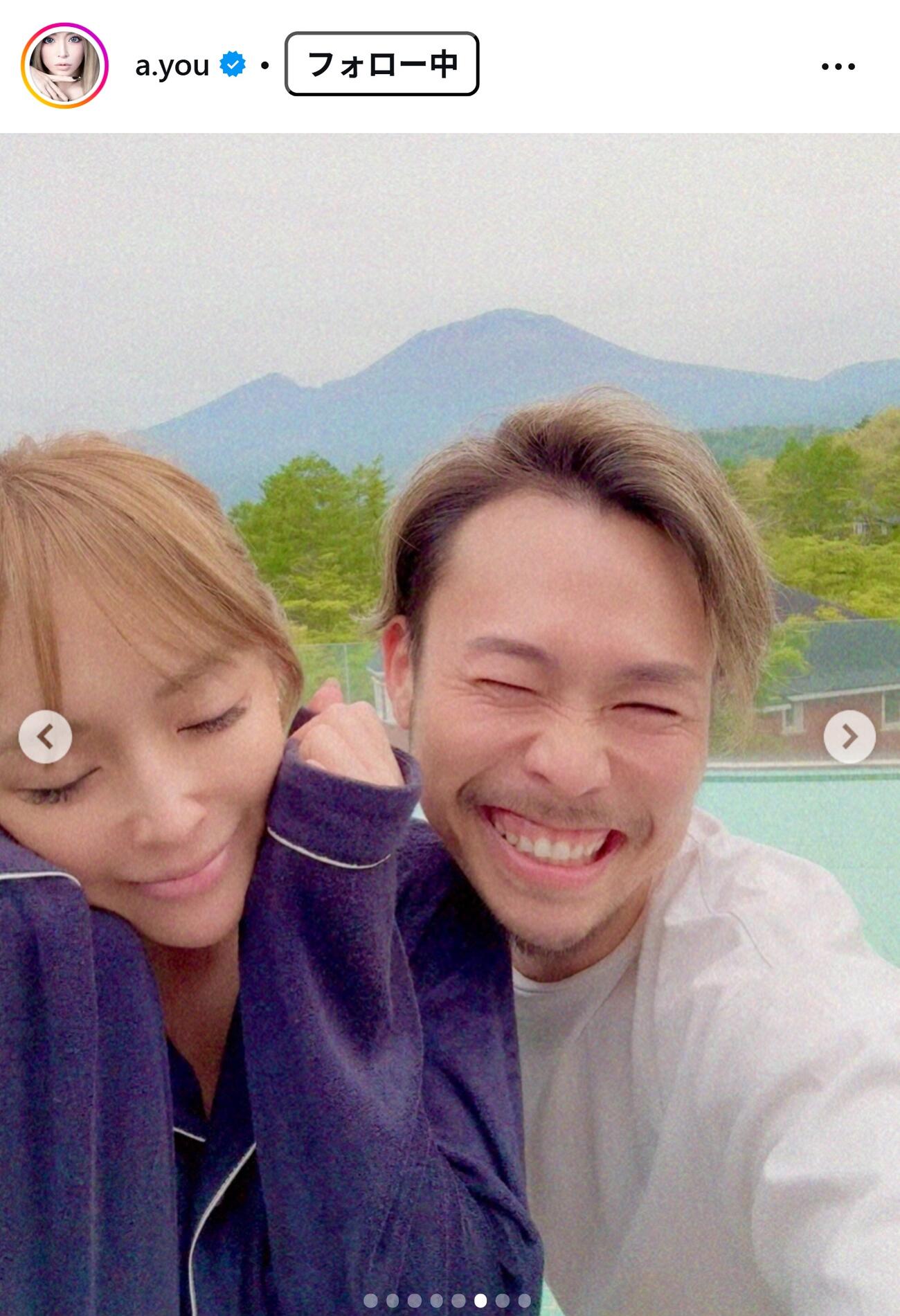 浜崎あゆみのインスタグラムから