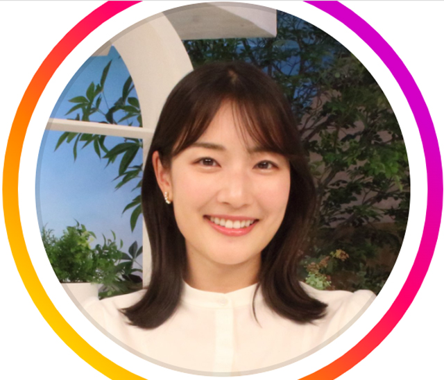 日テレ渡邉結衣アナのインスタグラムから