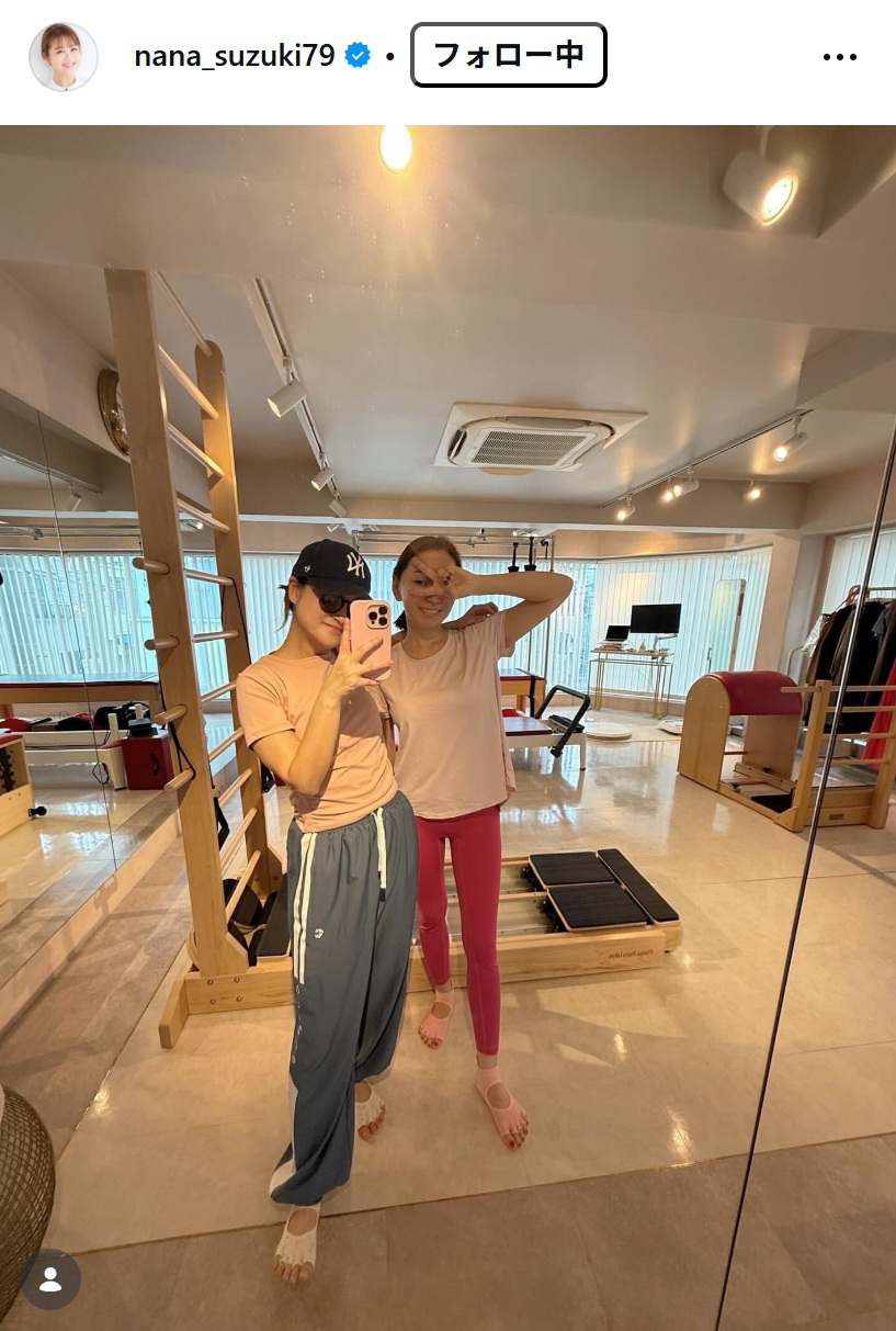 鈴木奈々のインスタグラムから