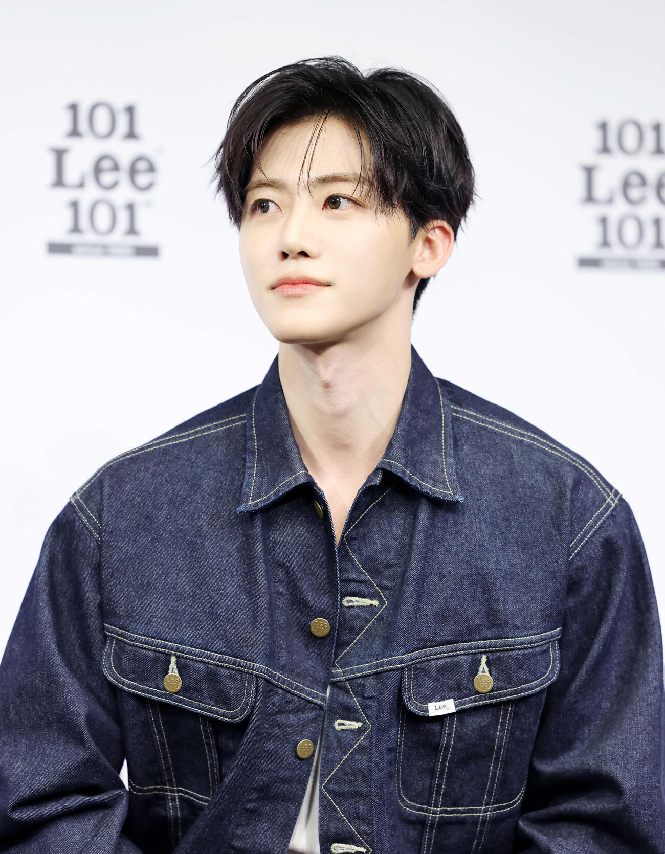 Lee APACブランドアンバサダーに就任したNCTのJAEMIN（撮影・鈴木正人）　