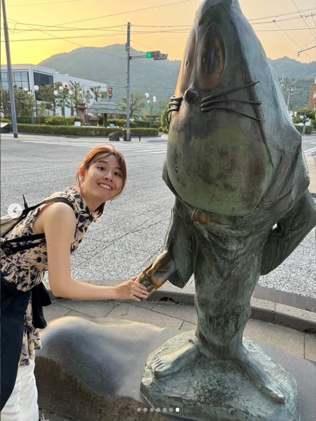 望木聡子アナウンサーのインスタグラムから