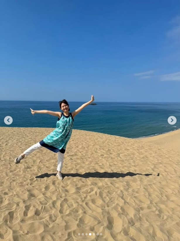 望木聡子アナウンサーのインスタグラムから