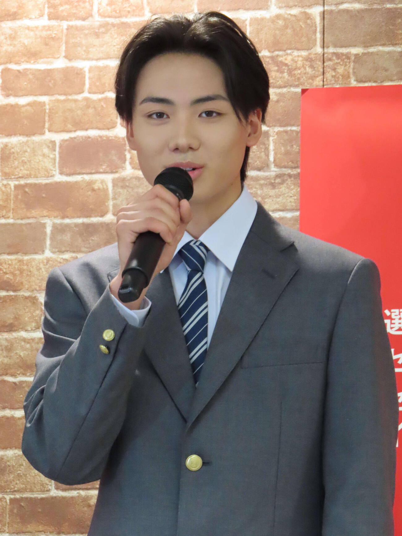 第98回選抜高校野球大会の応援イメージキャラクターに任命された佐藤泰心