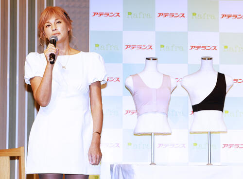 梅宮アンナ、がんで右胸全摘の経験から患者用ブラ開発　売り上げ全額寄付「１銭も受け取らない」