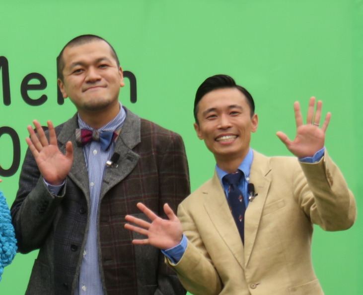 カミナリ石田たくみ、竹内まなぶ（2022年6月撮影）