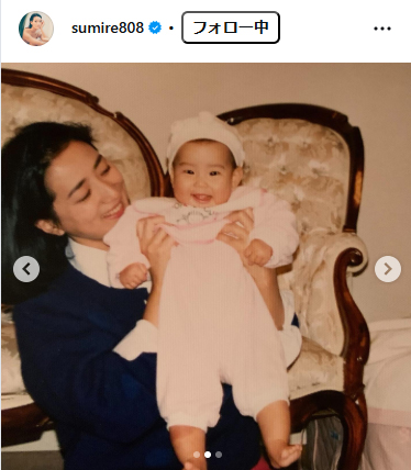 すみれのインスタグラムから