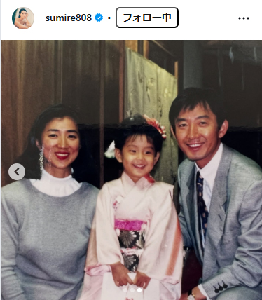 すみれのインスタグラムから