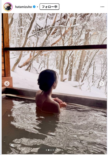 秦瑞穂のインスタグラムから