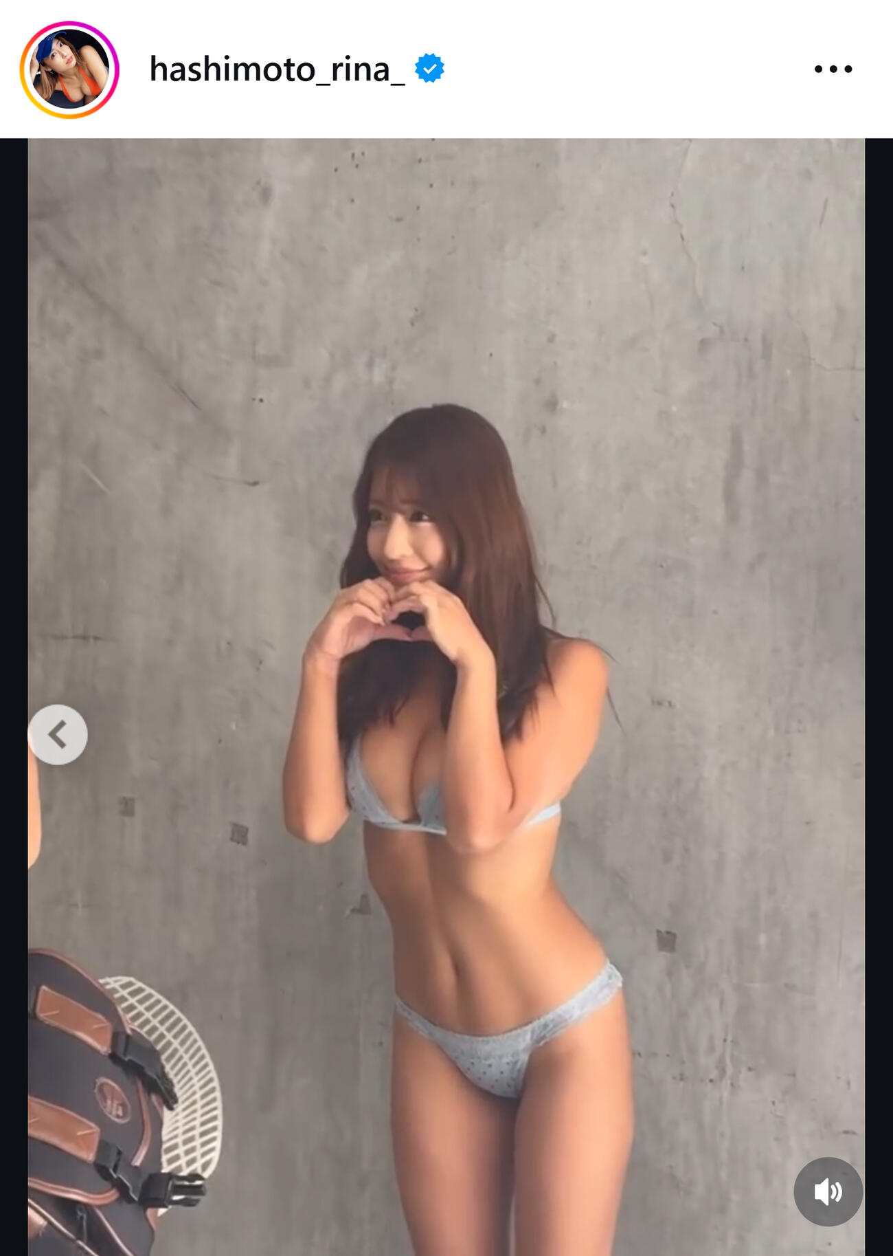 橋本梨菜のインスタグラムから