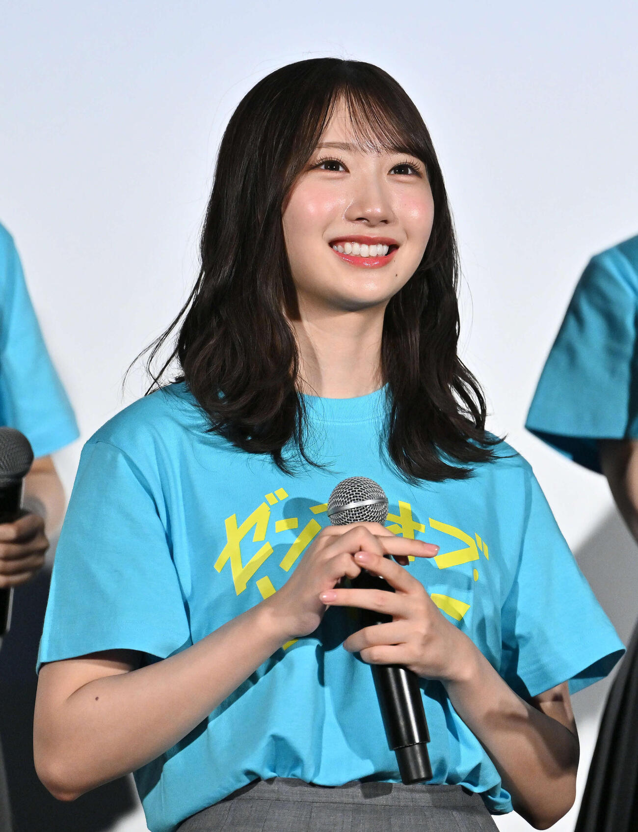 トークする日向坂46藤嶌果歩（撮影・滝沢徹郎）