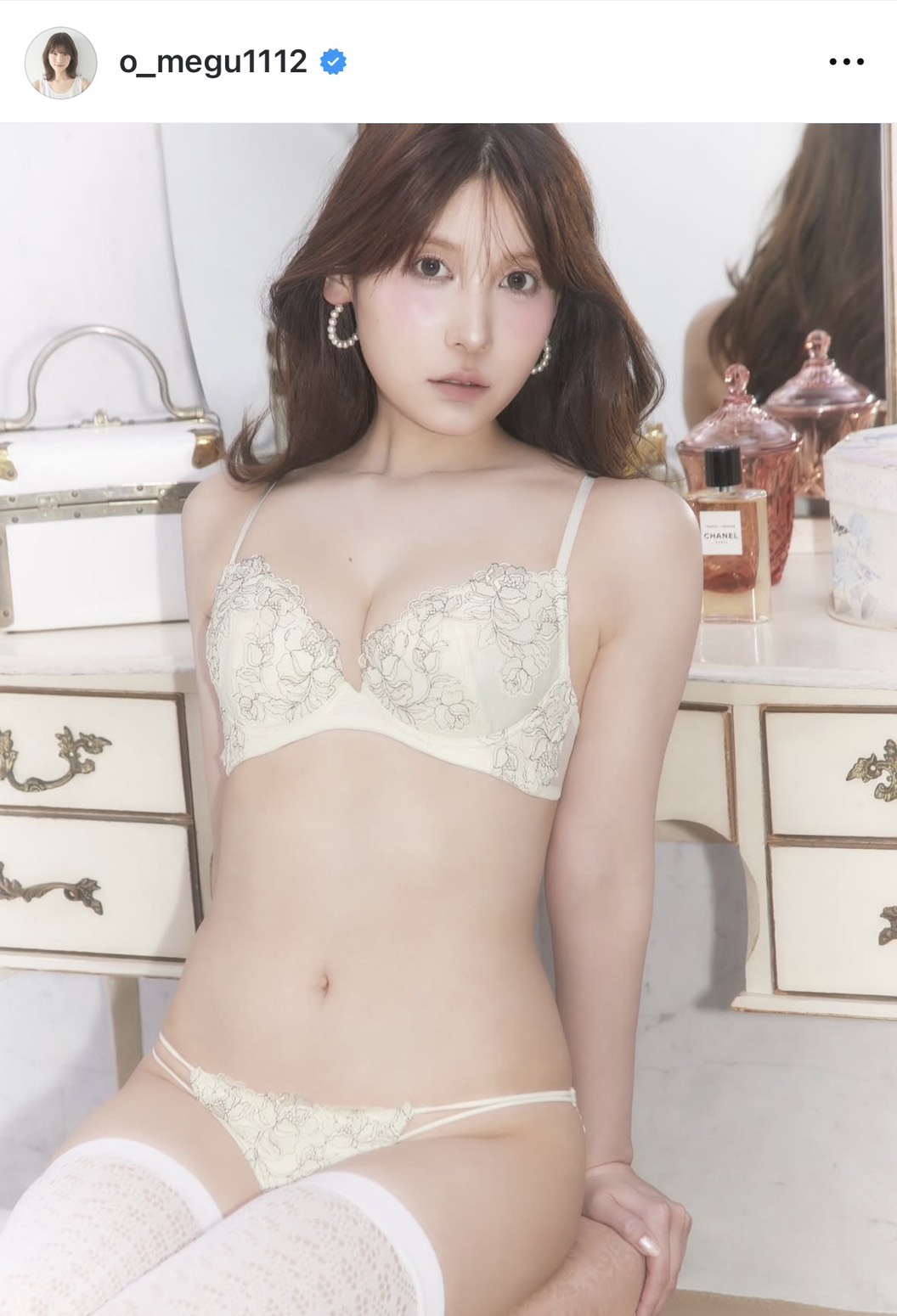 谷口めぐのインスタグラムから