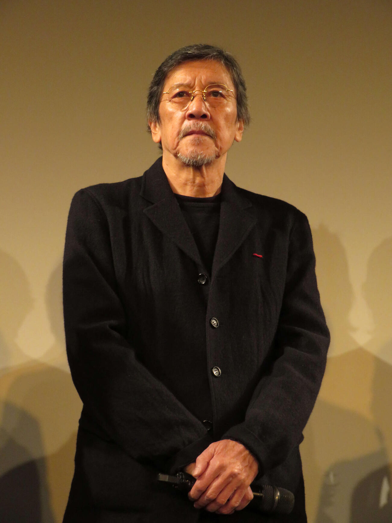 奥田瑛二（26年1月撮影）