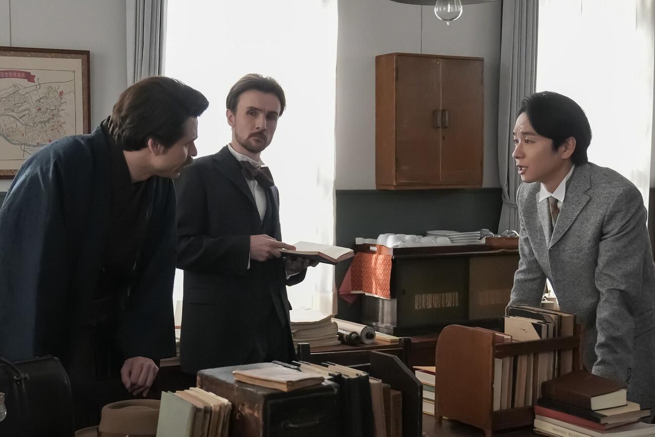 NHK連続テレビ小説「ばけばけ」の1場面（C）NHK