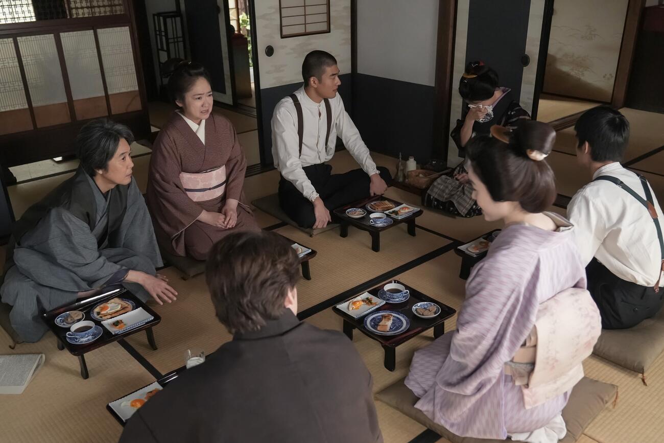 NHK連続テレビ小説「ばけばけ」の1場面（C）NHK