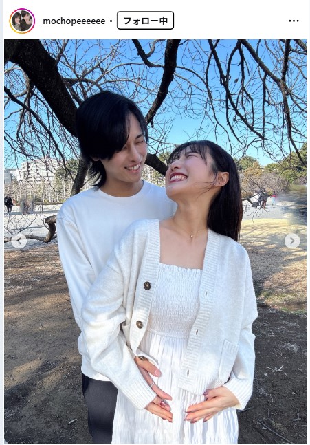 もちょぺのインスタグラムから