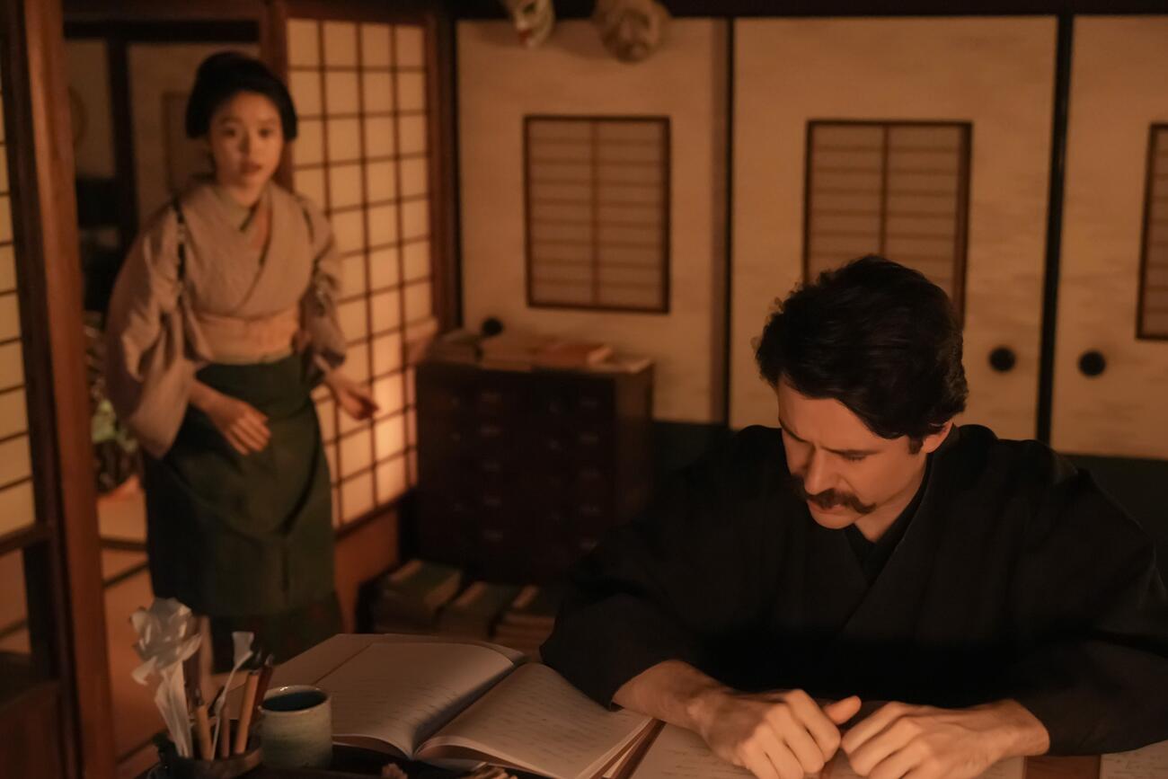 NHK連続テレビ小説「ばけばけ」の1場面（C）NHK