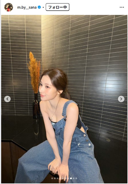 TWICEサナのインスタグラムから