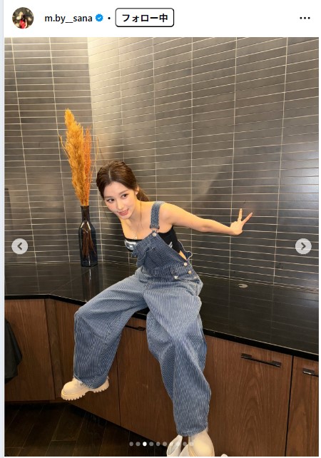 TWICEサナのインスタグラムから