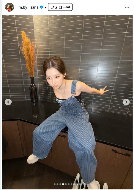 TWICEサナのインスタグラムから