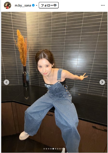 TWICEサナのインスタグラムから