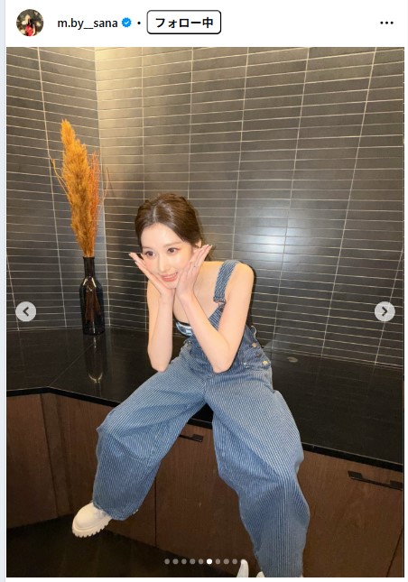 TWICEサナのインスタグラムから