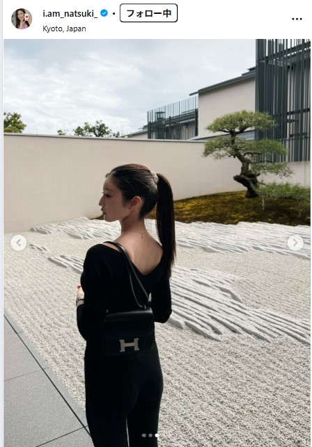 阿部なつきのインスタグラムから